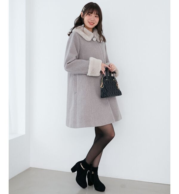 MAJESTICLEGON「7wayファー&times;ビジューコート」|その他|