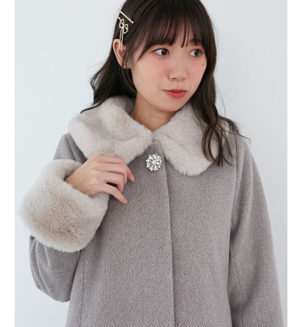 MAJESTICLEGON「7wayファー&times;ビジューコート」|その他|