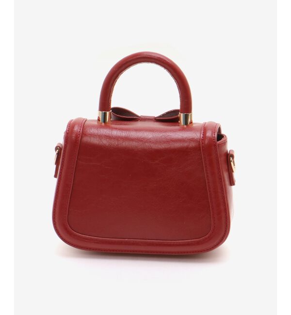 MAJESTICLEGON「クラシックリボンバッグ」|ハンドバッグ|