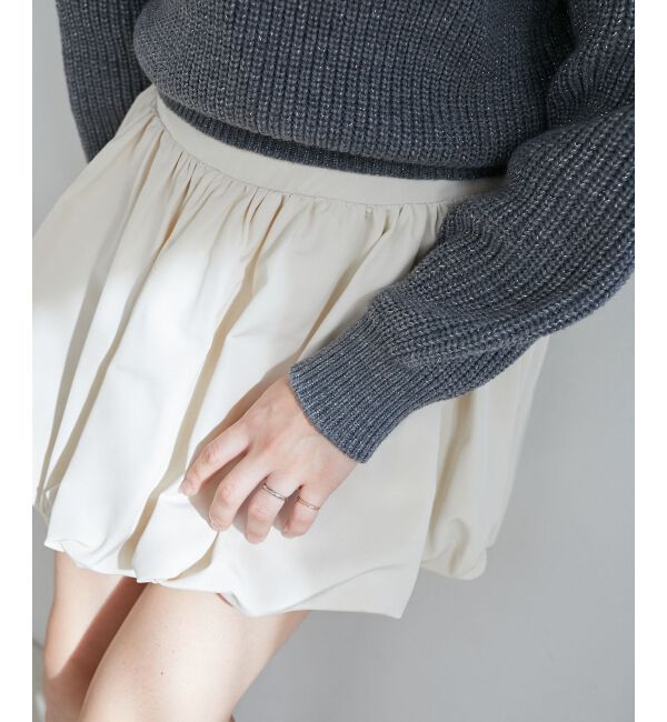 MAJESTICLEGON「ハイウエストバルーンミニスカパン」|スカート|