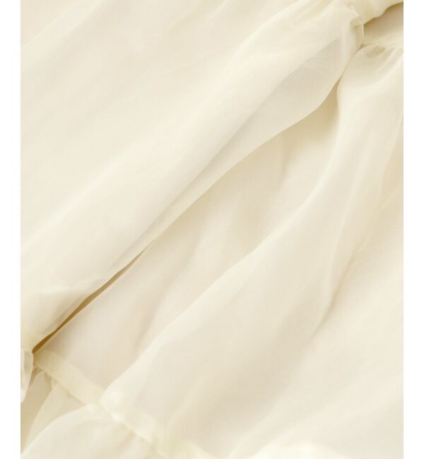 MAJESTICLEGON「コルセットディティールティアードスカート」|スカート|