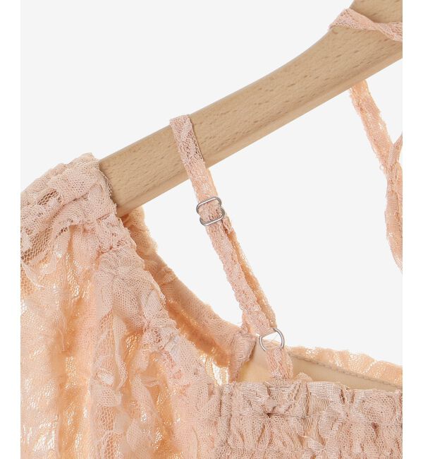  「2wayフラワーレースブラウス」|シャツ・ブラウス|