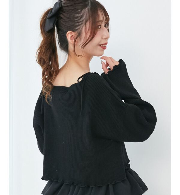  「ダイヤ柄ビジューキャミセットカーデ」|カーディガン|