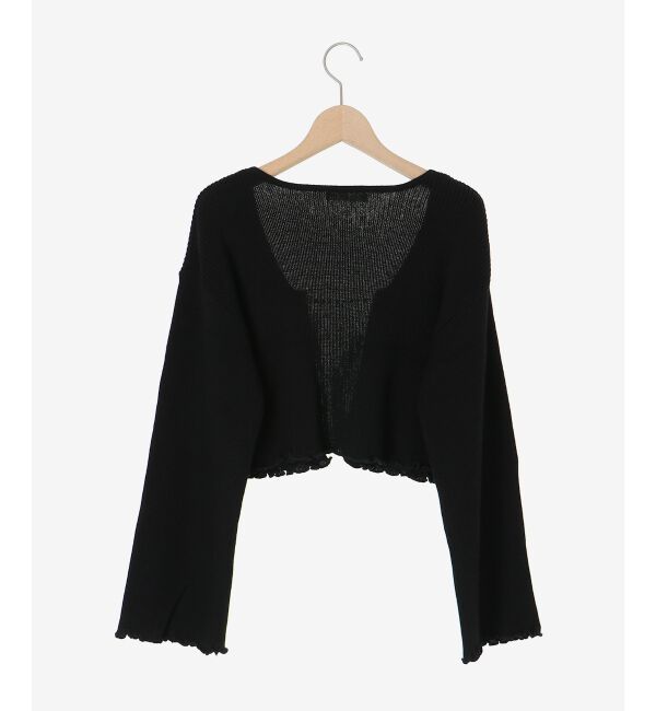  「ダイヤ柄ビジューキャミセットカーデ」|カーディガン|