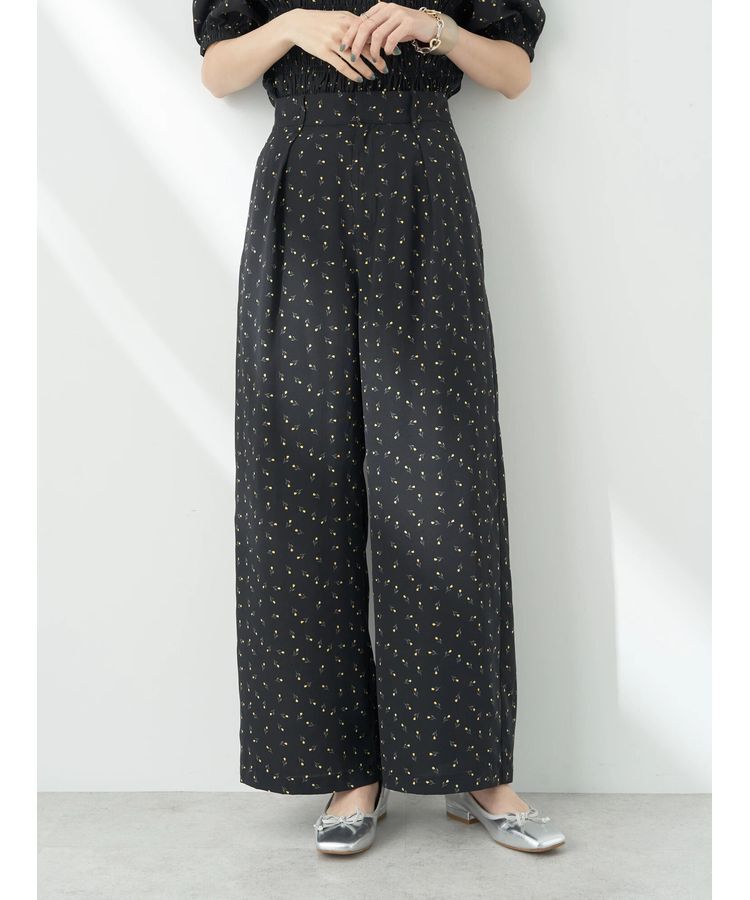 earth music&ecology「花柄ワイドパンツ」|その他|