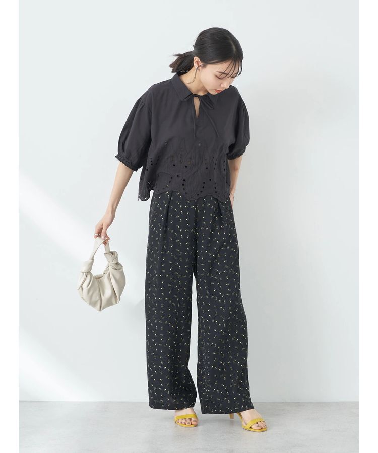 earth music&ecology「花柄ワイドパンツ」|その他|