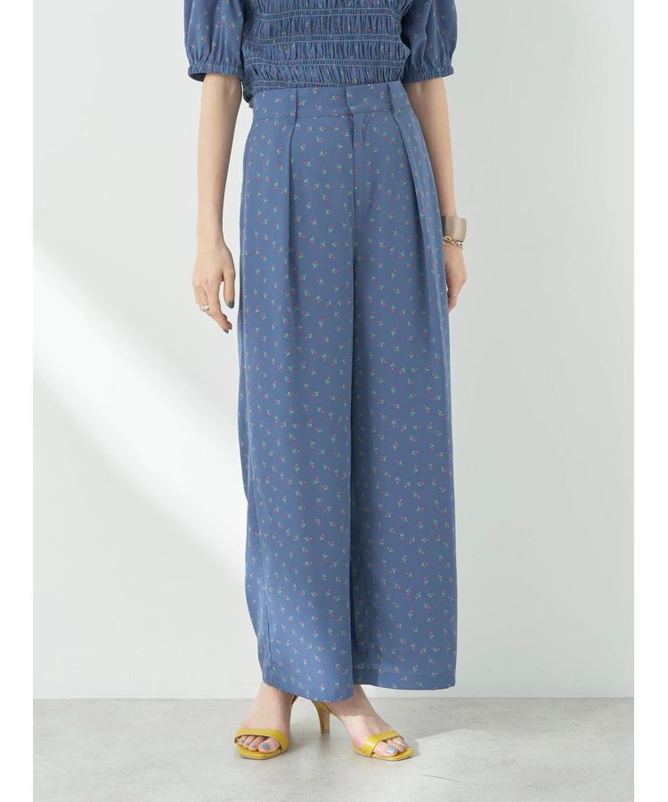 earth music&ecology「花柄ワイドパンツ」|その他|