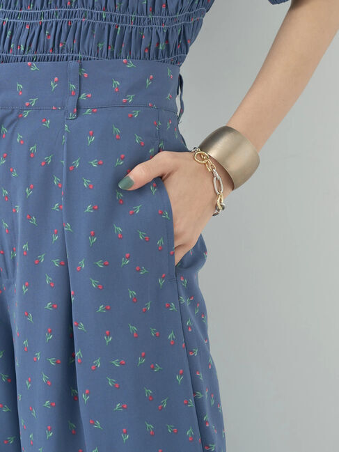 earth music&ecology「花柄ワイドパンツ」|その他|