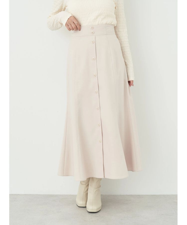 earth music&ecology「フロントボタンスカート」|スカート|