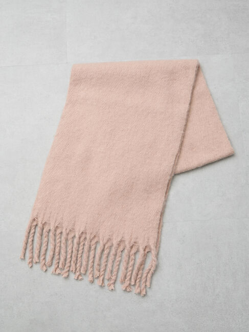 earth music&ecology「ファンシーヤーンニットマフラー」|マフラー|Pink