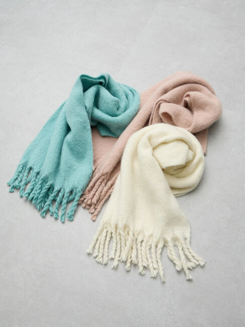 earth music&ecology「ファンシーヤーンニットマフラー」|マフラー|