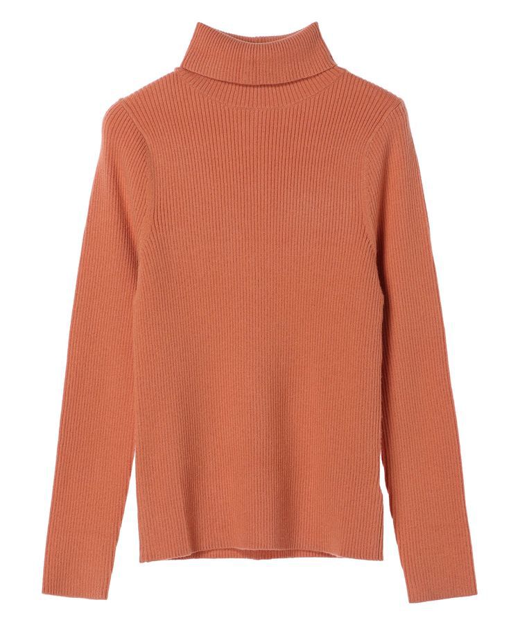 earth music&ecology「やわらかタッチリブタートルネックプルオーバー」|ニット・セーター|