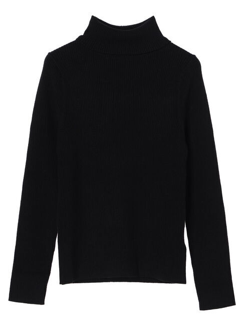 earth music&ecology「やわらかタッチリブタートルネックプルオーバー」|ニット・セーター|