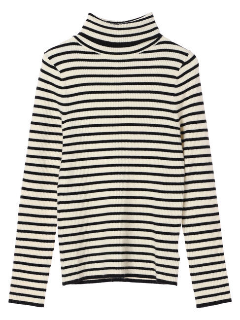 earth music&ecology「やわらかタッチリブタートルネックプルオーバー」|ニット・セーター|