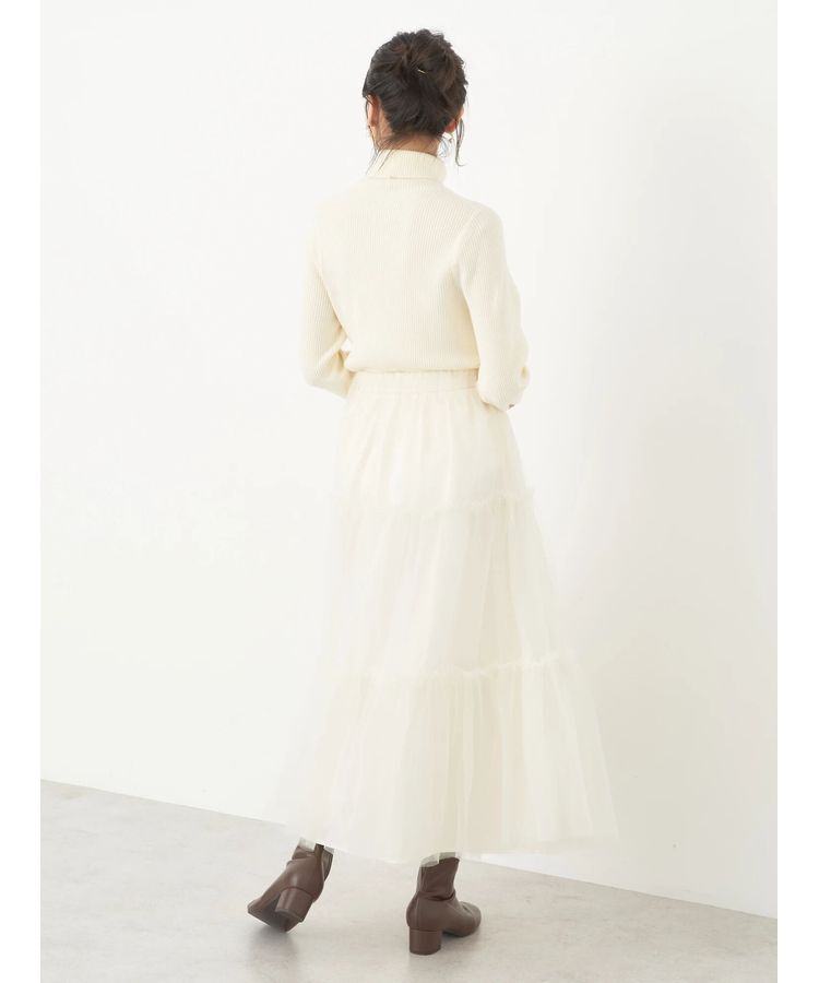 earth music&ecology「やわらかタッチリブタートルネックプルオーバー」|ニット・セーター|