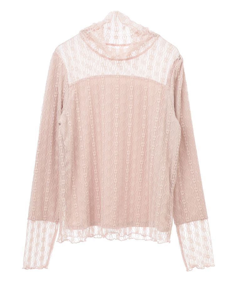 earth music&ecology「あったかレースプルオーバー」|Tシャツ・カットソー|