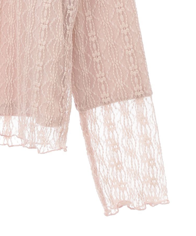 earth music&ecology「あったかレースプルオーバー」|Tシャツ・カットソー|