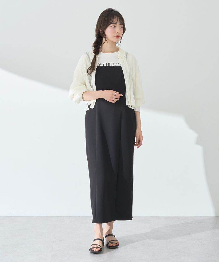 earth music&ecology「マジョリカプリーツショートシャツ」|シャツ・ブラウス|