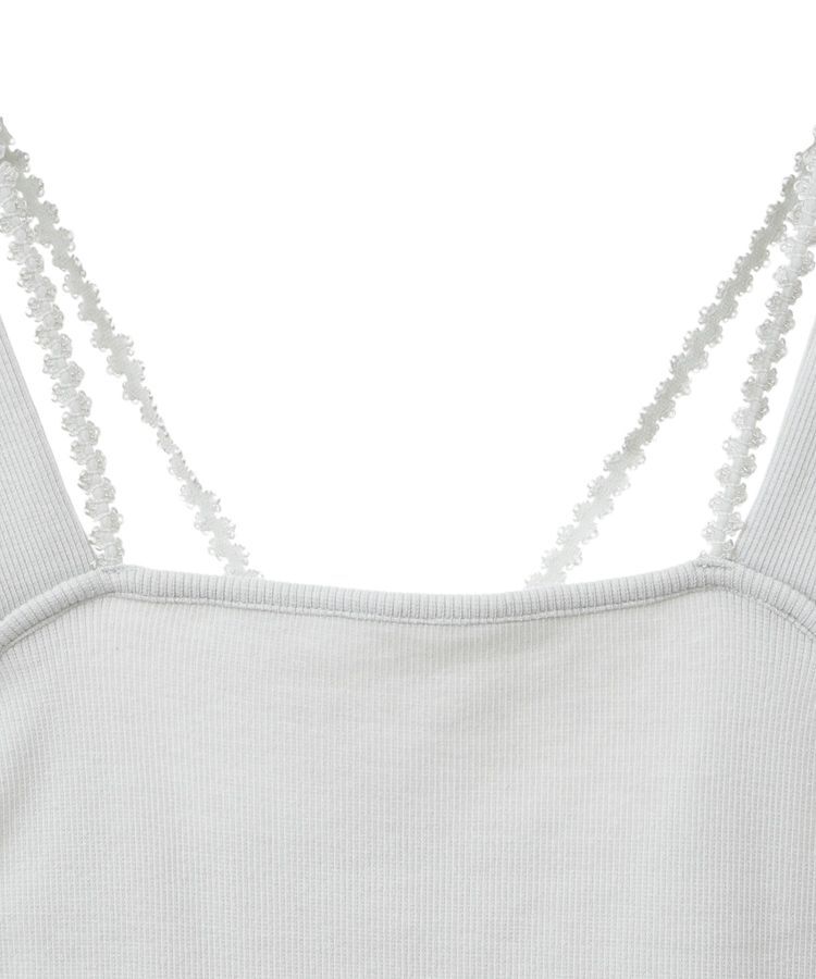 earth music&ecology「ホルターレースキャミソール」|キャミソール|