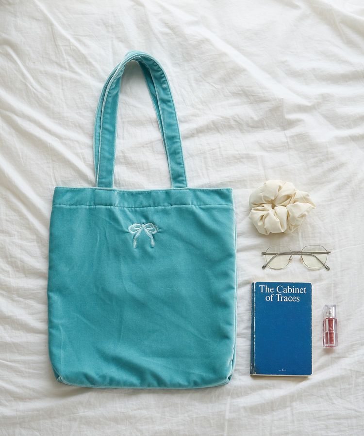 earth music&ecology「【WEB限定】ベロアトートバッグ」|トートバッグ|Mint