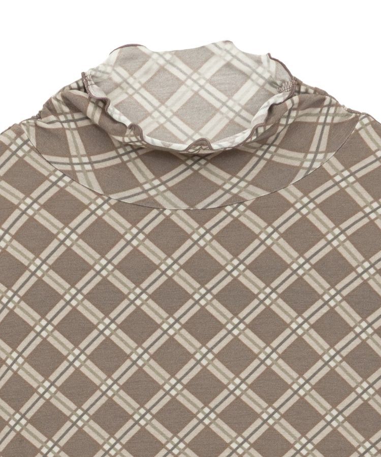 earth music&ecology「あったかフェミニンインナー(シアーハイネック)」|Tシャツ・カットソー|