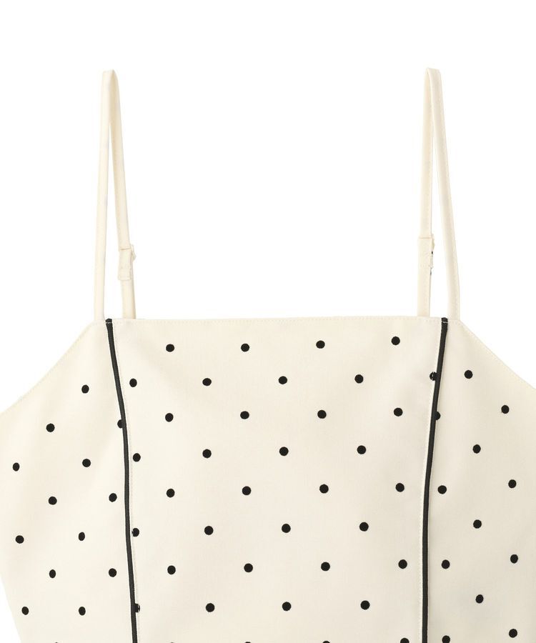 earth music&ecology「2WAYドットリボンビスチェ」|ベスト・ジレ|