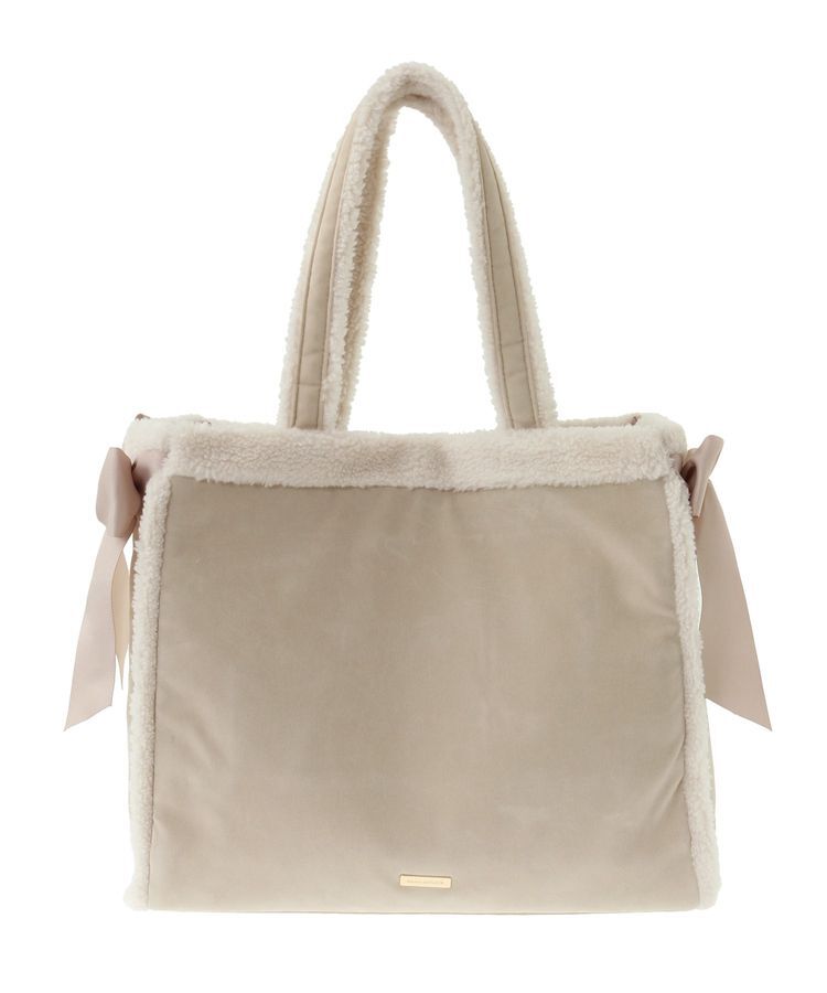 Maison de FLEUR「ムートン風トートバッグ」|トートバッグ|