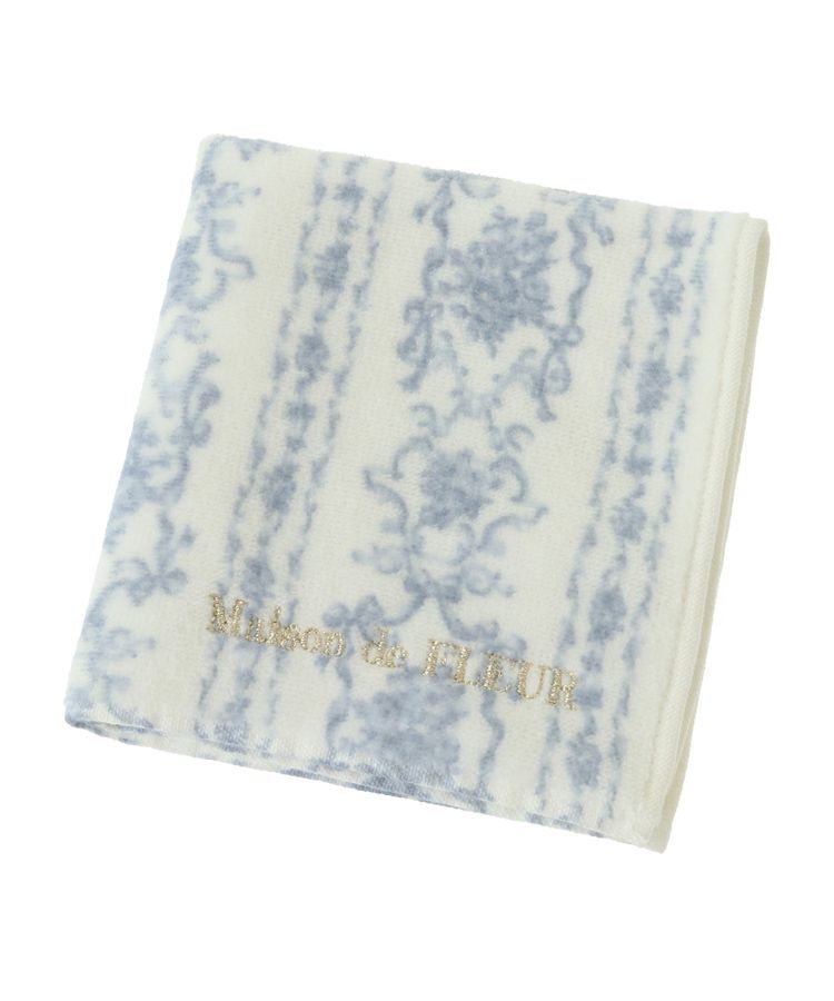 Maison de FLEUR「トワルドジュイ調プリントタオルハンカチ」|ハンカチ|