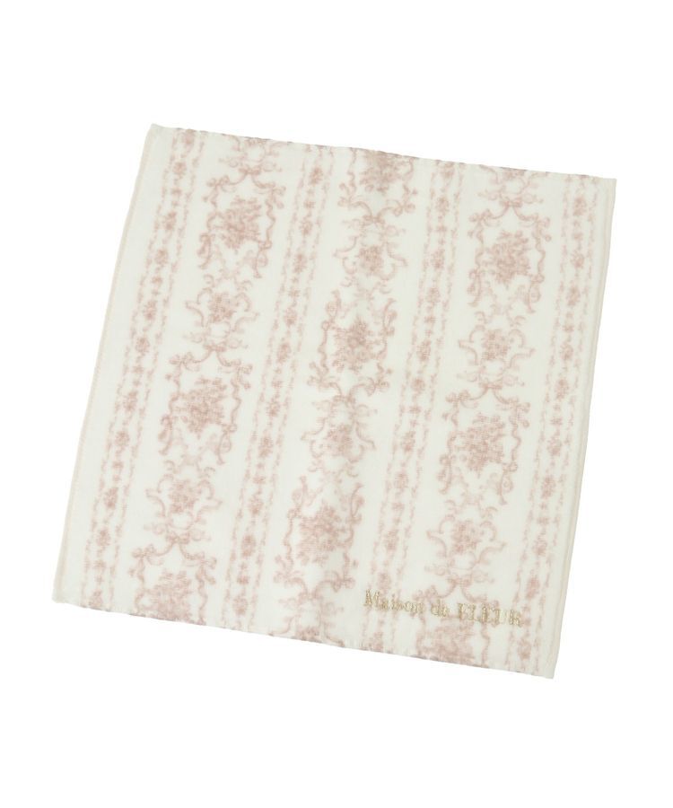 Maison de FLEUR「トワルドジュイ調プリントタオルハンカチ」|ハンカチ|