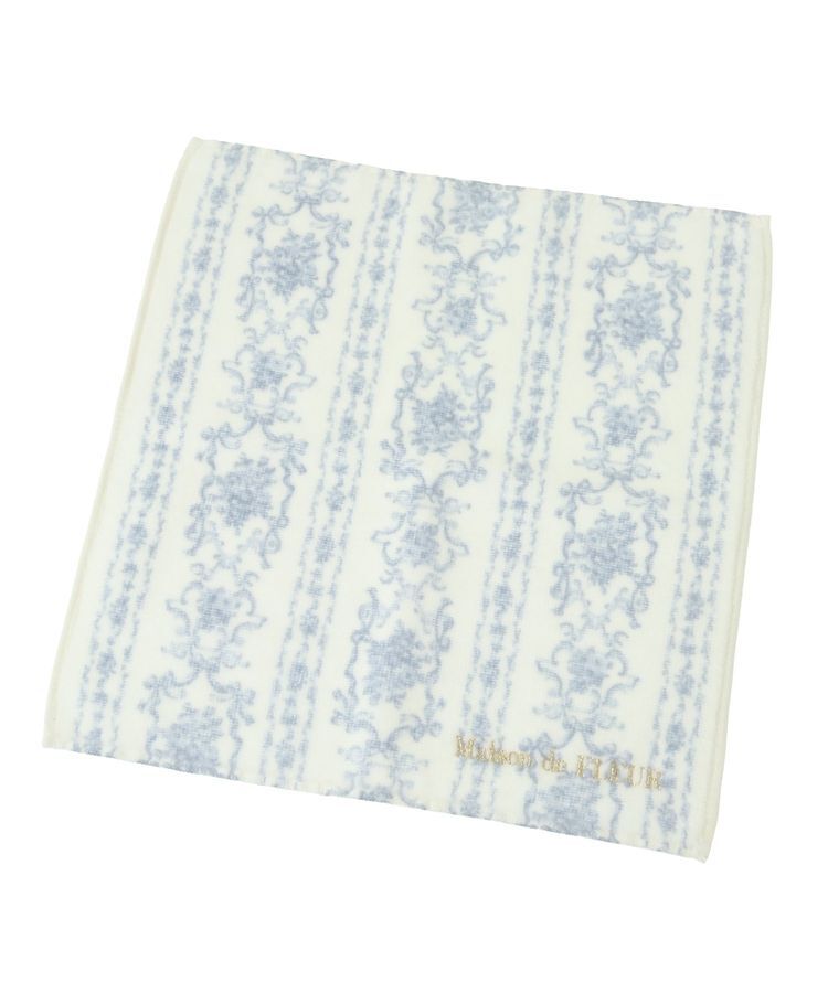 Maison de FLEUR「トワルドジュイ調プリントタオルハンカチ」|ハンカチ|