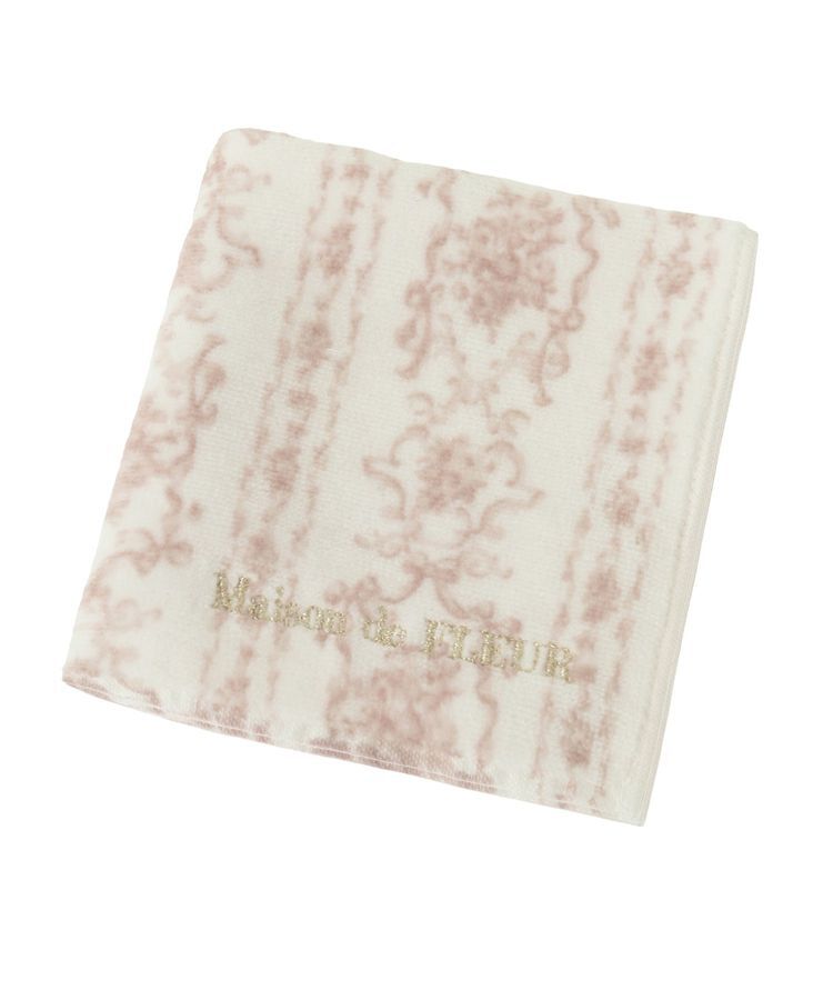 Maison de FLEUR「トワルドジュイ調プリントタオルハンカチ」|ハンカチ|
