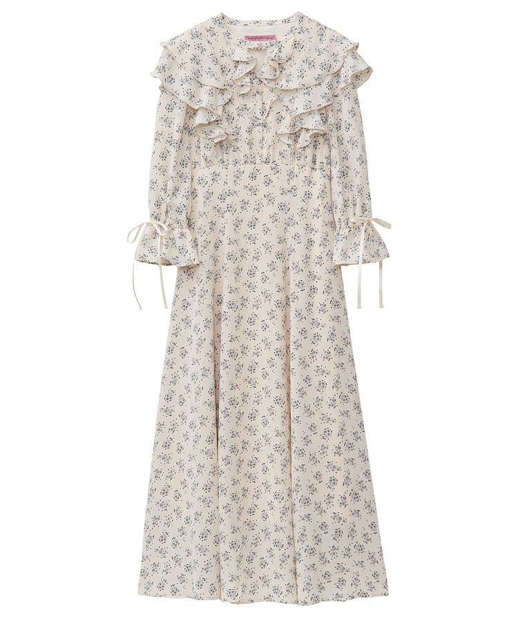 Maison de FLEUR Petite Robe「フラワープリントワンピース」|ワンピース|