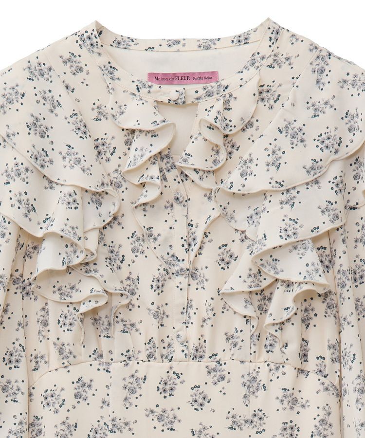 Maison de FLEUR Petite Robe「フラワープリントワンピース」|ワンピース|