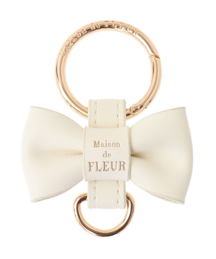 Maison de FLEUR「リボンキーリング」|その他|