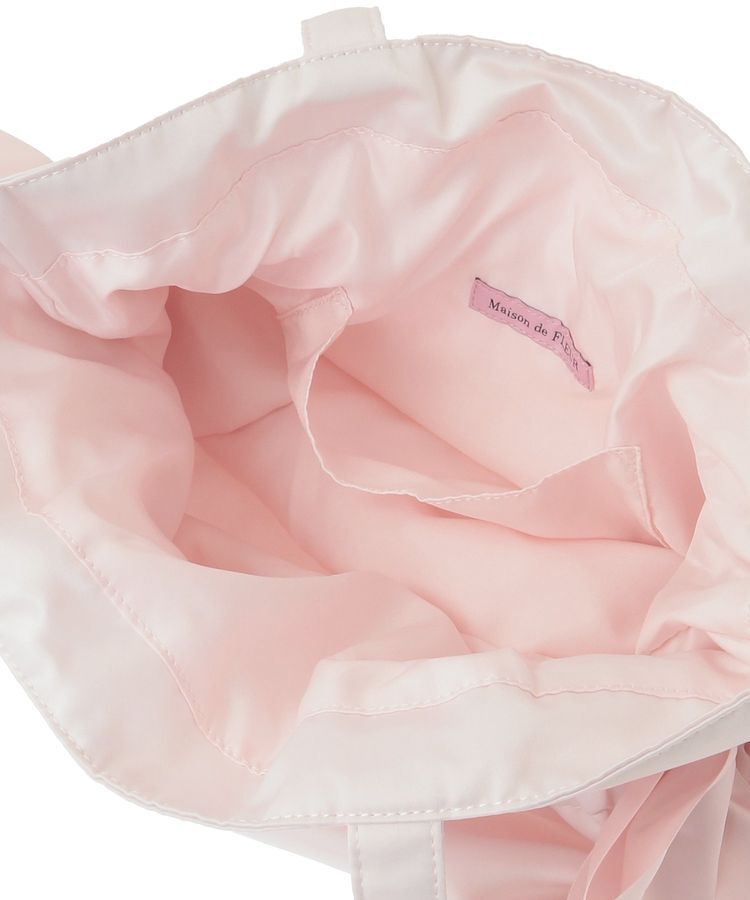 Maison de FLEUR「ダブルリボンギャザートートバッグ」|トートバッグ|