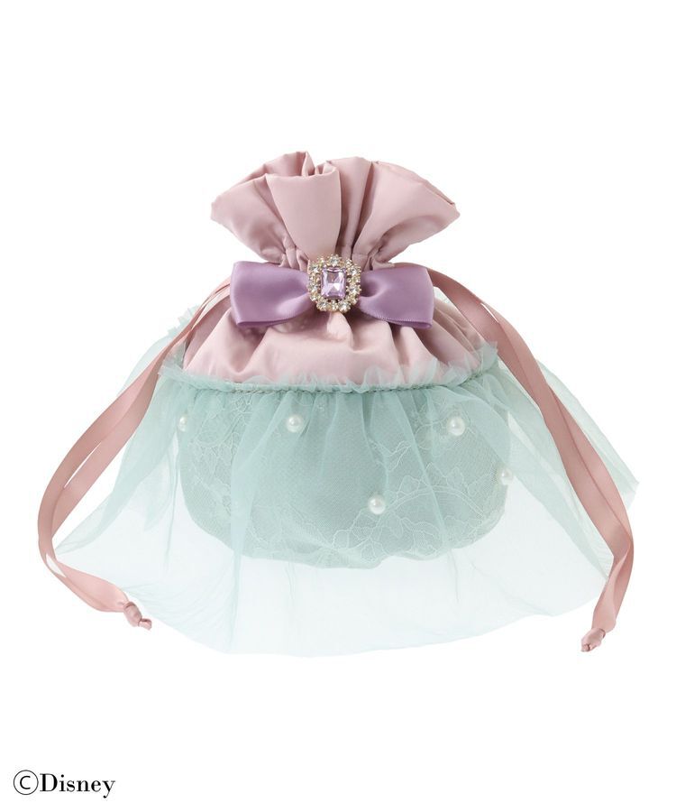 Maison de FLEUR「Ariel/巾着ポーチ」|ポーチ|