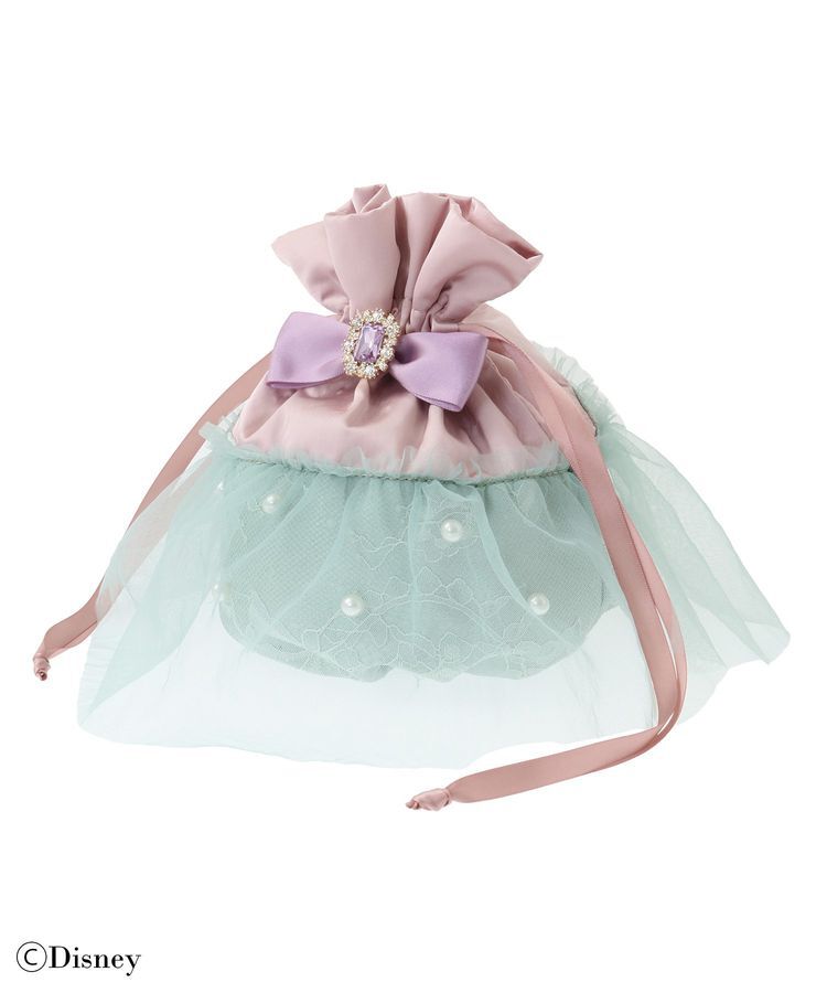 Maison de FLEUR「Ariel/巾着ポーチ」|ポーチ|