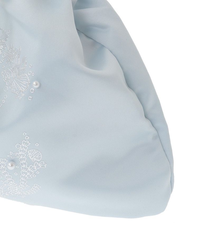 Maison de FLEUR「シーシェルプリントリボン2Wayバッグ」|トートバッグ|