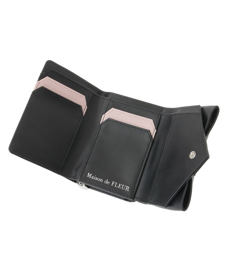Maison de FLEUR「ベルトリボンミニウォレット」|財布|