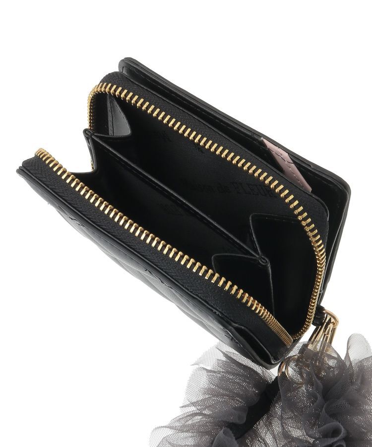 Maison de FLEUR「チュールストラップウォレット」|財布|