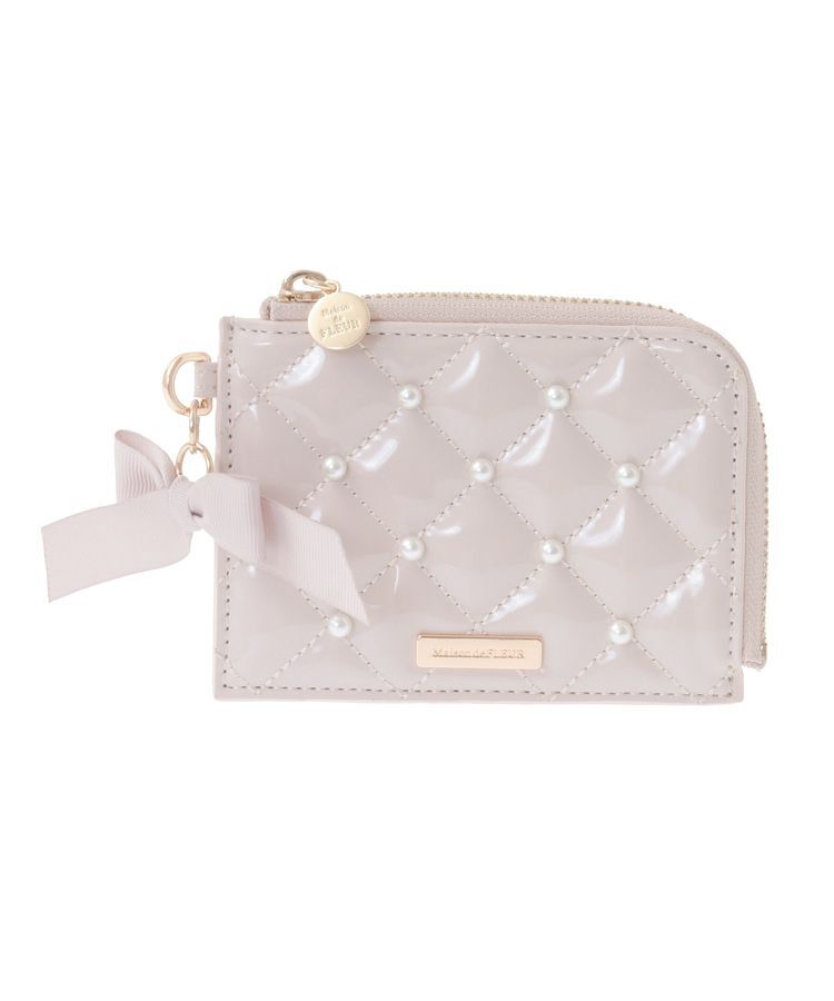 Maison de FLEUR「エナメルパールフラグメントケース」|財布|