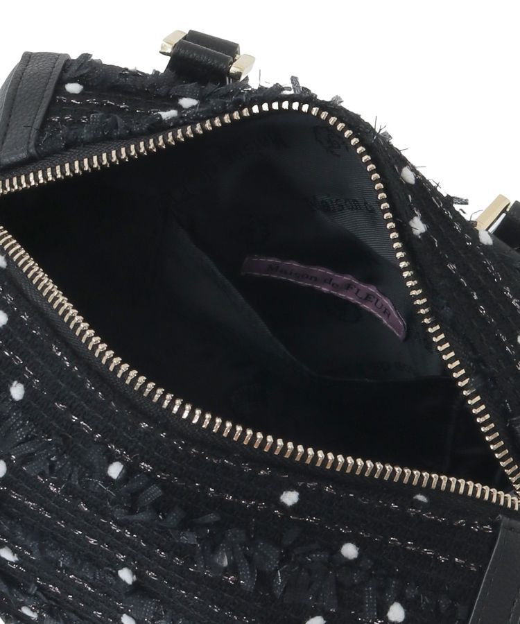 Maison de FLEUR「LINTONツイード2Wayミニボストンバッグ」|ハンドバッグ|