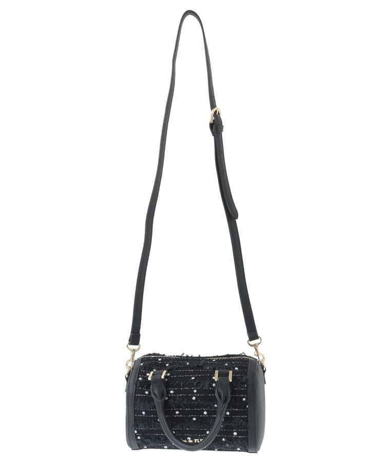 Maison de FLEUR「LINTONツイード2Wayミニボストンバッグ」|ハンドバッグ|