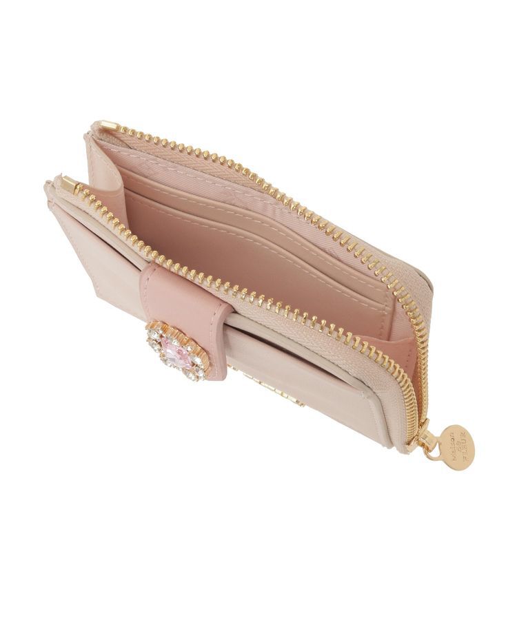 Maison de FLEUR「配色ビジューフラグメントケース」|財布|