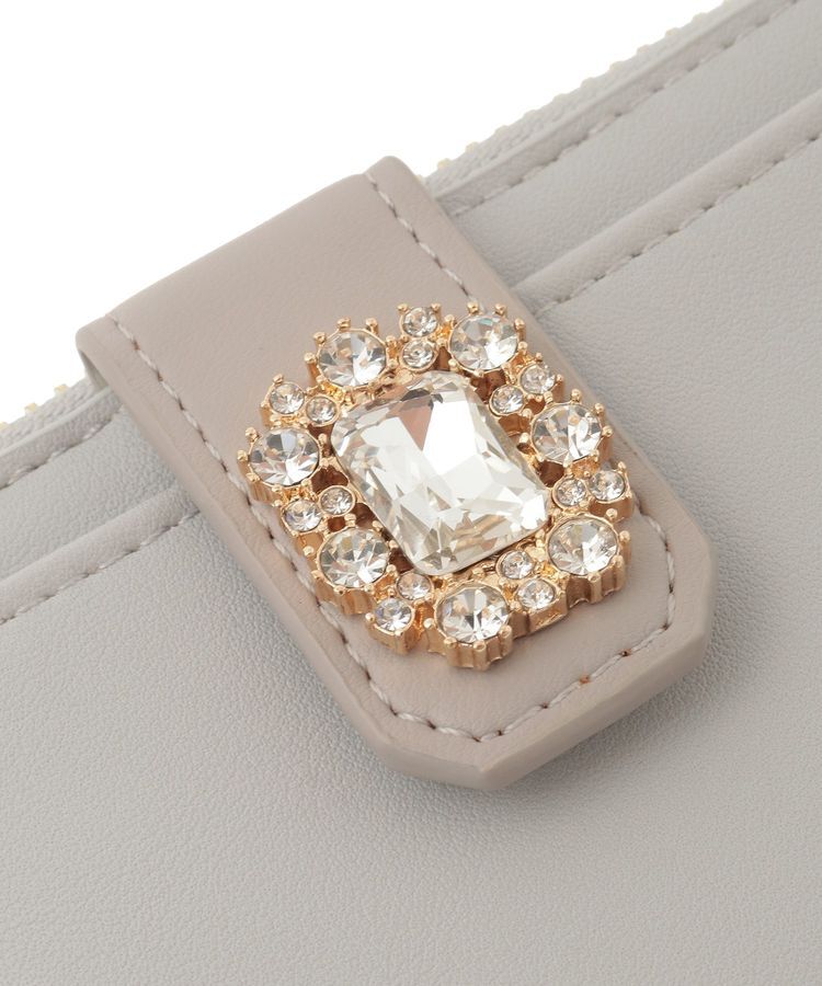 Maison de FLEUR「配色ビジューフラグメントケース」|財布|