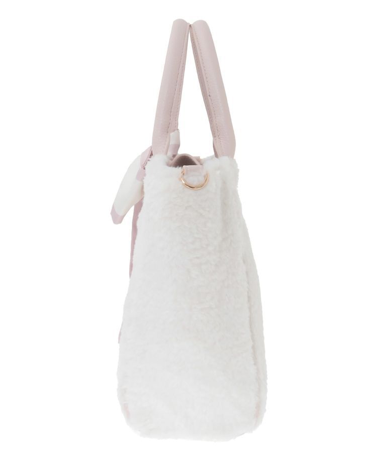 Maison de FLEUR「スカーフ付きボア2WayMトートバッグ」|トートバッグ|