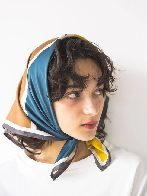  「サテンスカーフ」|ストール|