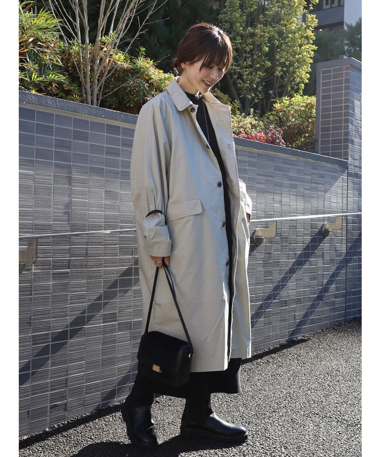 AMERICAN HOLIC「2WAYステンカラーライナー付きコート」|ステンカラーコート|