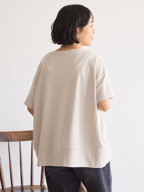 AMERICAN HOLIC「接触冷感裾切り替えカットプルオーバー」|Tシャツ・カットソー|