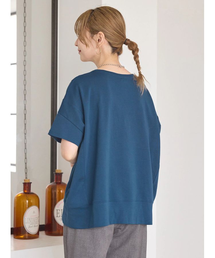 AMERICAN HOLIC「接触冷感裾切り替えカットプルオーバー」|Tシャツ・カットソー|